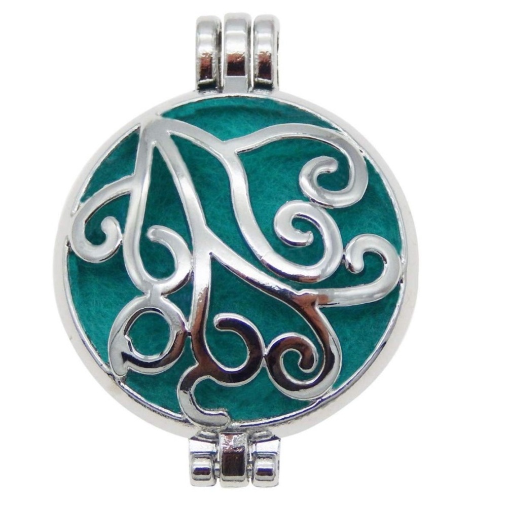 LARGE Essential oil Aromatherapy Pendant Locket - Picture 3 of 5